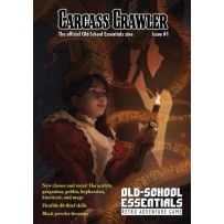EFPNGCC01 Old-School Essentials RPG: Carcass Crawler #1: The Official Old-School Essentials Zine published by Exalted Funeral Press