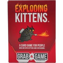 EKEKGIMP48 Exploding Kittens Card Game: Grab And Game published by Exploding Kittens