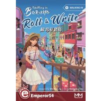 ES4WBRW01 Walking In Burano Board Game: Roll And Write published by EmperorS4 Games