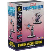 FFGCP155 Marvel Crisis Protocol Miniatures Game: Gwenom And Scarlet Spider Pack published by Fantasy Flight Games