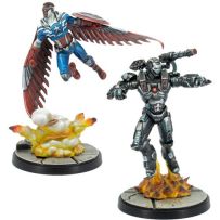 Marvel Crisis Protocol Miniatures Game: Captain America And War Machine Expansion