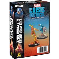Marvel Crisis Protocol Miniatures Game: Captain America And The Original Human Torch Expansion