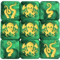 GAMTECTA03 Tiny Epic Cthulhu Card Game: 9 Extra Dice Set published by Gamelyn Games