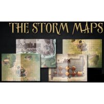 GEAVUL012 Vulcania RPG: Map Pack 2 - Beyond The Storms published by Gear Games