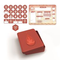 Dungeons And Dragons RPG: Sorceror Token Set (Player Board And 22 Tokens)