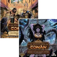 GFNCON12 The Adventures Of Conan Board Game: Queen Of The Black Coast And Nemedian Chronicles Expansion published by Gale Force Nine