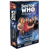 Doctor Who: Time Of The Daleks Board Game: River Amy Clara and Rory Friends Expansion