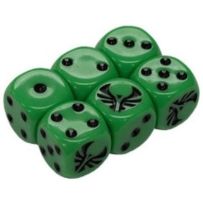 GFNSTA003 Star Trek Away Missions Board Game: Romulan Dice Set published by Gale Force Nine