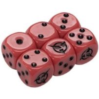 GFNSTA005 Star Trek Away Missions Board Game: Klingon Dice Set published by Gale Force Nine