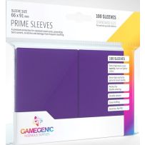 100 x Purple Prime Standard Card Sleeves 63.5mm x 88mm (Gamegenic)