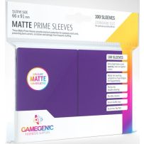 100 x Purple Matte Standard Card Sleeves 63.5mm x 88mm (Gamegenic)