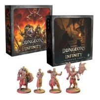 GQSKGDOID01 Dungeons Of Infinity Board Game: Deluxe Version Bundle published by Sky Kingdom Games