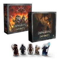 GQSKGDOIS01 Dungeons Of Infinity Board Game: Standees Version Bundle published by Sky Kingdom Games
