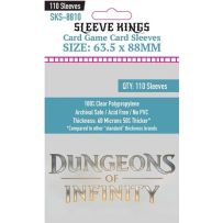 GQSKGDOISKP Dungeons Of Infinity Board Game: Sleeve Kings Sleeve Pack published by Sky Kingdom Games