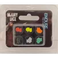 GRIETSDICEINJ Endure The Stars Board Game: Character Injury Dice Set published by Grimlord Games