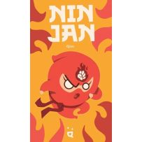 HEL953350 NinJan Card Game published by Helvetiq