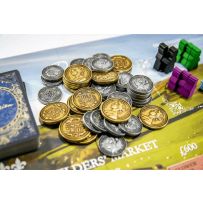 KAY29508 Obsession Board Game: Metal Coins published by Kayenta Publishing