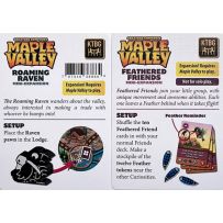 KTG9004 Maple Valley Board Game: Roaming Raven And Feathered Friends Mini Expansion published by Kids Table Board Gaming