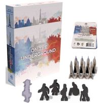 On The Underground Board Game: Paris And New York Deluxe Edition