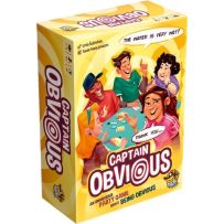 LKYCTOR01 Captain Obvious Board Game published by Lucky Duck Games