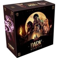 LKYTDQR01EN The Dark Quarter Board Game published by Lucky Duck Games
