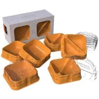 X-Trayz Orange (3 single and 3 double trays)