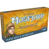 LOG0170 Nusfjord Board Game: Expansion Pack 1 Plaice And Salmon Decks published by Lookout Spiele