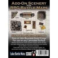 Battle Mats: Add-On Scenery Pack (100+ Reusable Static Clings)