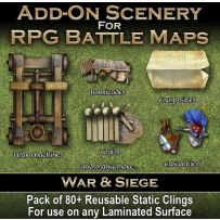 Battle Mats: Add-On Scenery Pack: War And Siege