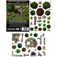 Battle Mats: Add-On Scenery Pack: Wilderness