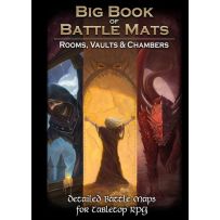 LOKEBM042 Big Book Of Battle Mats: Rooms, Vaults And Chambers published by Loke Battle Mats