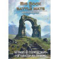 LOKEBM047 Big Book Of Battle Mats: Wrecks And Ruins published by Loke Battle Mats