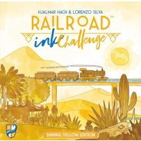 Railroad Ink Challenge Board Game: Shining Yellow Edition