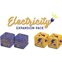 Railroad Ink Challenge Board Game: Electricity Dice Expansion Pack