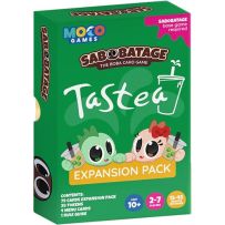 MCOSBEXTASTEA01 Sabobatage The Boba Card Game: 3rd Edition Tastea Expansion Pack published by MoCo Games