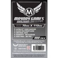 Mayday Magnum 100 Card Sleeves 70mm x 110mm