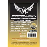 Mayday Magnum Ultra Fit 50 Card Sleeves 80mm x 120mm
