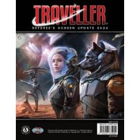 MGP40106 Traveller RPG: 2024 Referees Screen published by Mongoose Publishing