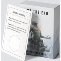 MPS10010 Not The End RPG: Lesson Card Set published by Modiphius