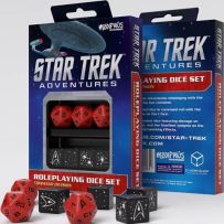 Star Trek Adventures RPG: Command Red Custom Dice