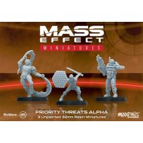 MUH094202 Mass Effect Board Game: Priority Threats Alpha Resin Collectors Miniatures Set published by Modiphius