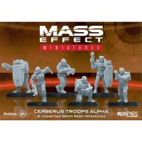 MUH094204 Mass Effect Board Game: Cerberus Alpha Resin Collectors Miniatures Set published by Modiphius