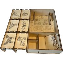 NRV01002 Everbloom Board Game: Deluxe Wooden Insert published by Nerdvana Gaming