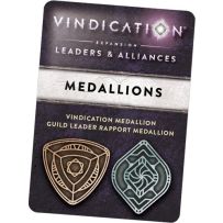 Vindication Board Game: Metal Threshold Medallions