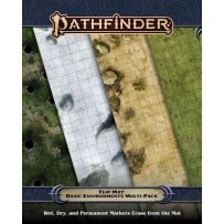 PAI11015FM Pathfinder Flip-Mat: Basic Environments Multi-Pack published by Paizo Publishing