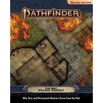 PAI11016FM Pathfinder Flip-Mat: Village Assault published by Paizo Publishing