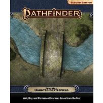 PAI11019FM Pathfinder Flip-Mat: Haunted Battlefield published by Paizo Publishing