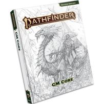 PAI12002SK Pathfinder RPG 2nd Edition: GM Core Rulebook Sketch Cover published by Paizo Publishing