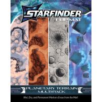PAI21002FM Starfinder RPG: Flip-Mat Planetary Terrain Multi-Pack published by Paizo Publishing