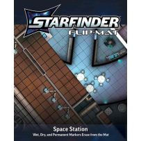 PAI21003FM Starfinder RPG: Flip-Mat Space Station published by Paizo Publishing
